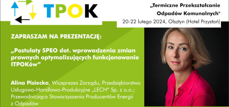 Postulaty SPEO podczas Konferencji Nowej Energii w Olsztynie