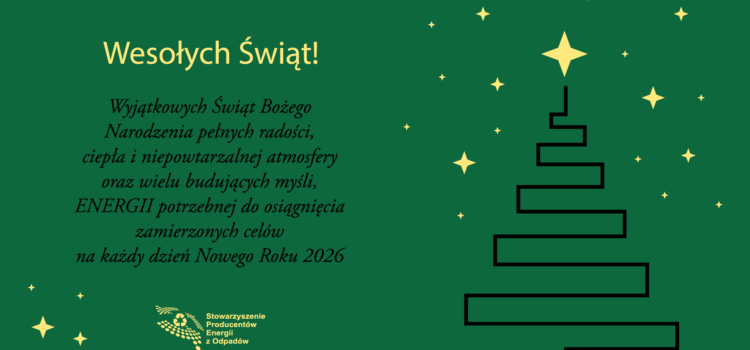 Wesołych Świąt i Szczęśliwego Nowego Roku 2026